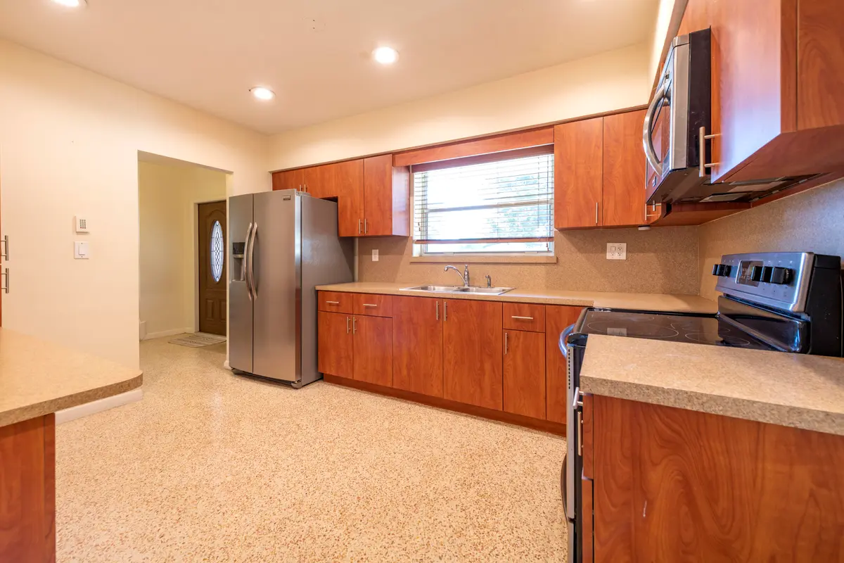 Kitchen from Dining entrance at 1185 NE 176TH Street, North Miami Beach
