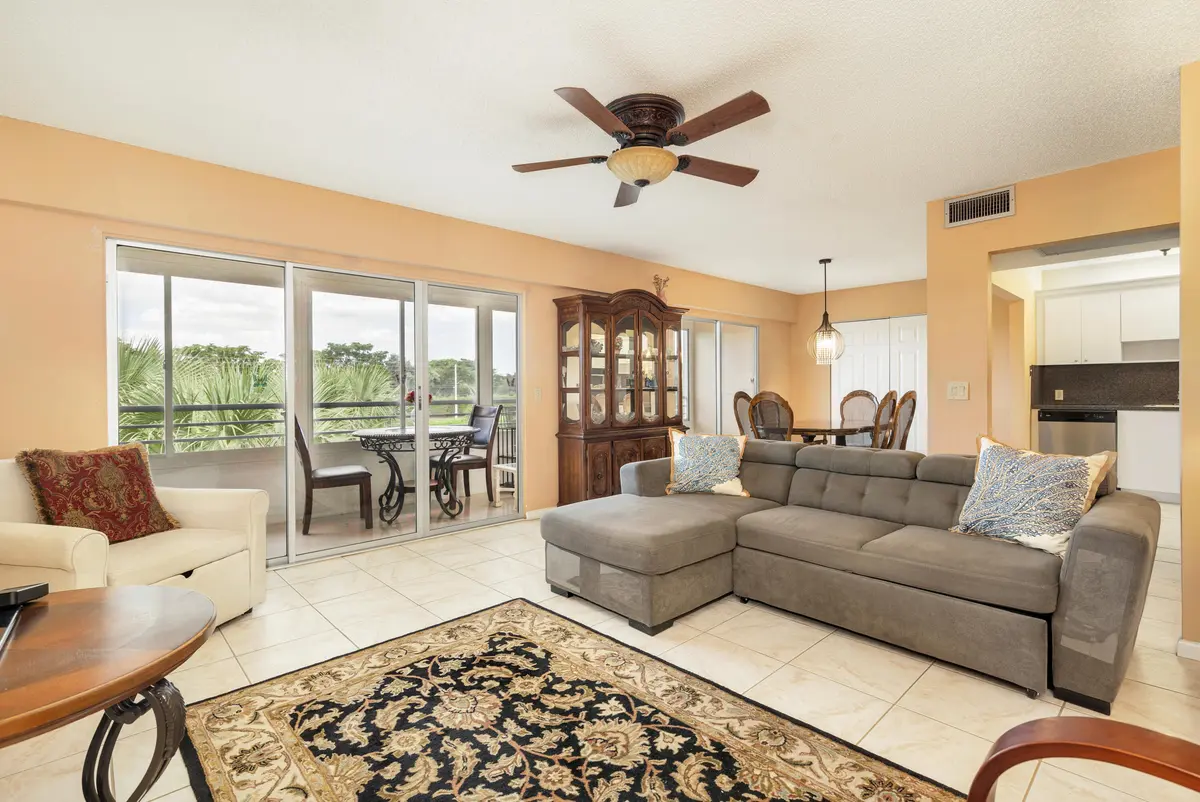 Living Room at 203 SUFFOLK E, Boca Raton