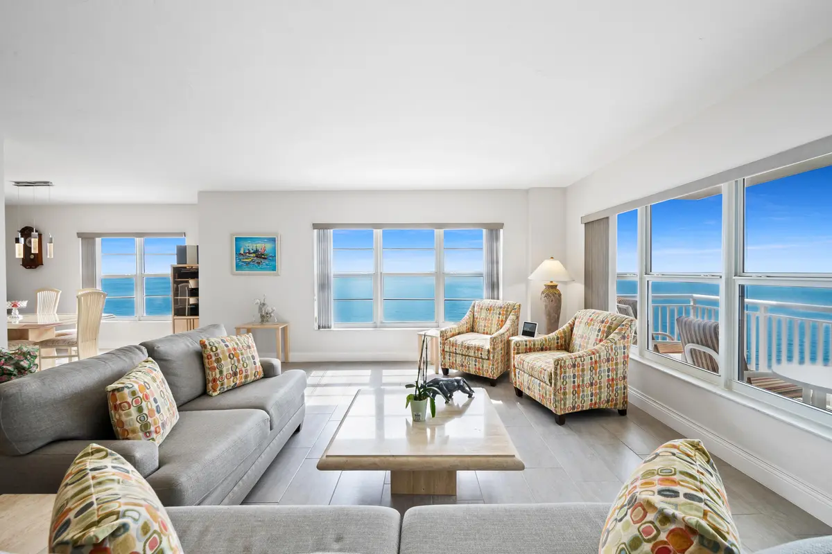 Living room at 3850 GALT OCEAN Drive 901, Fort Lauderdale