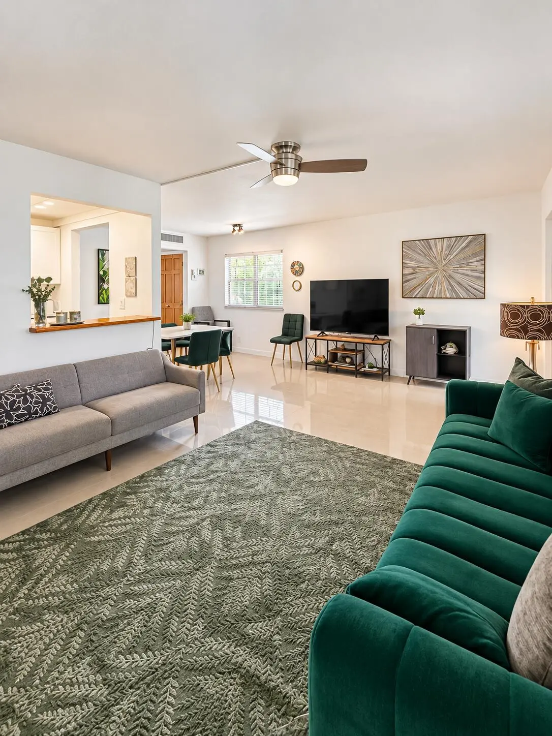 Living Room at 686 BRITTANY O, Delray Beach