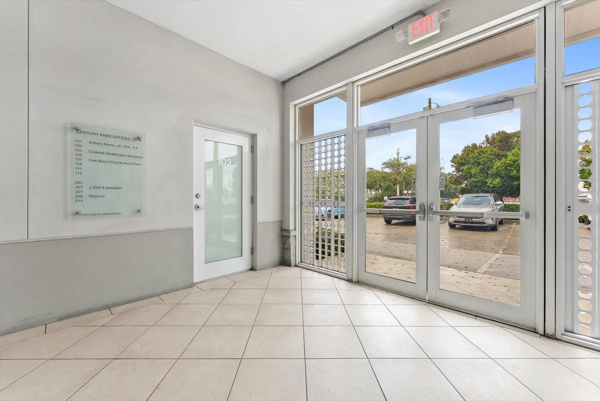 10 - Building Entrance Vestibule - Main at 5114 OKEECHOBEE Boulevard 101, West Palm Beach