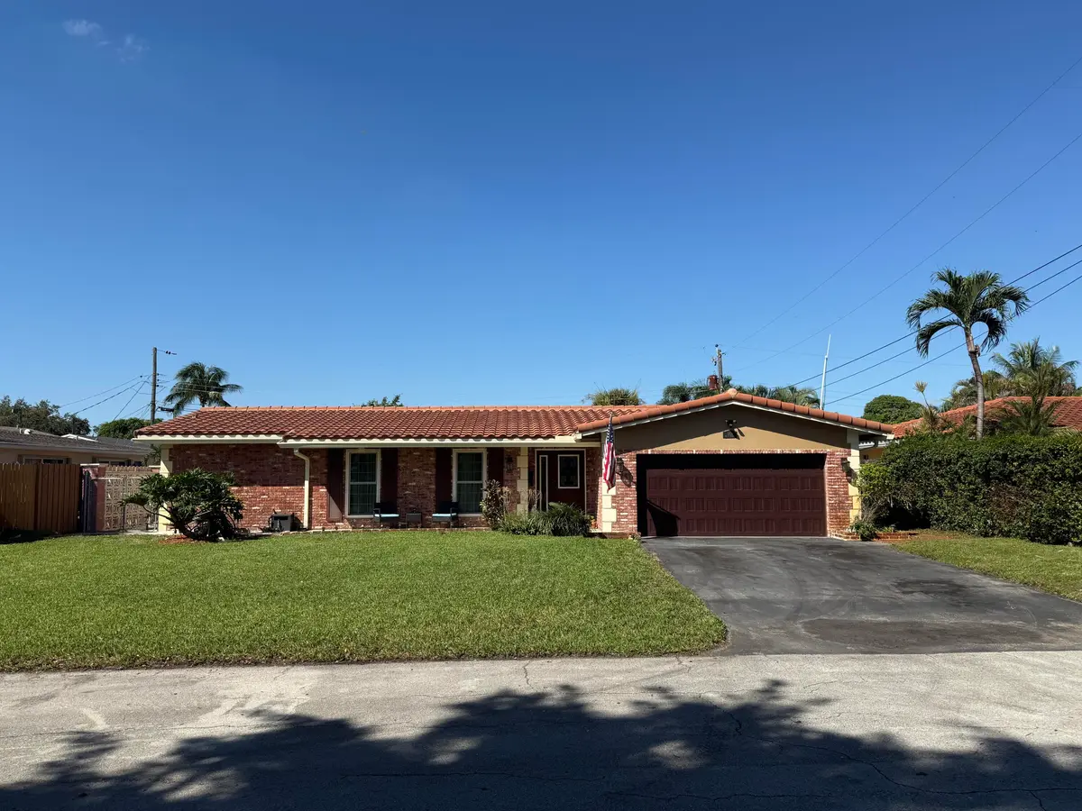 Front of Home at 5109 NE 17th Terrace, Fort Lauderdale
