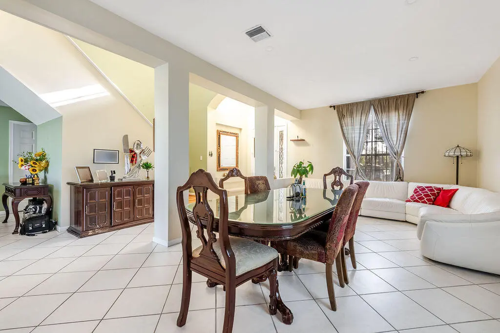 Dining Area at 1233 Avondale Lane, West Palm Beach