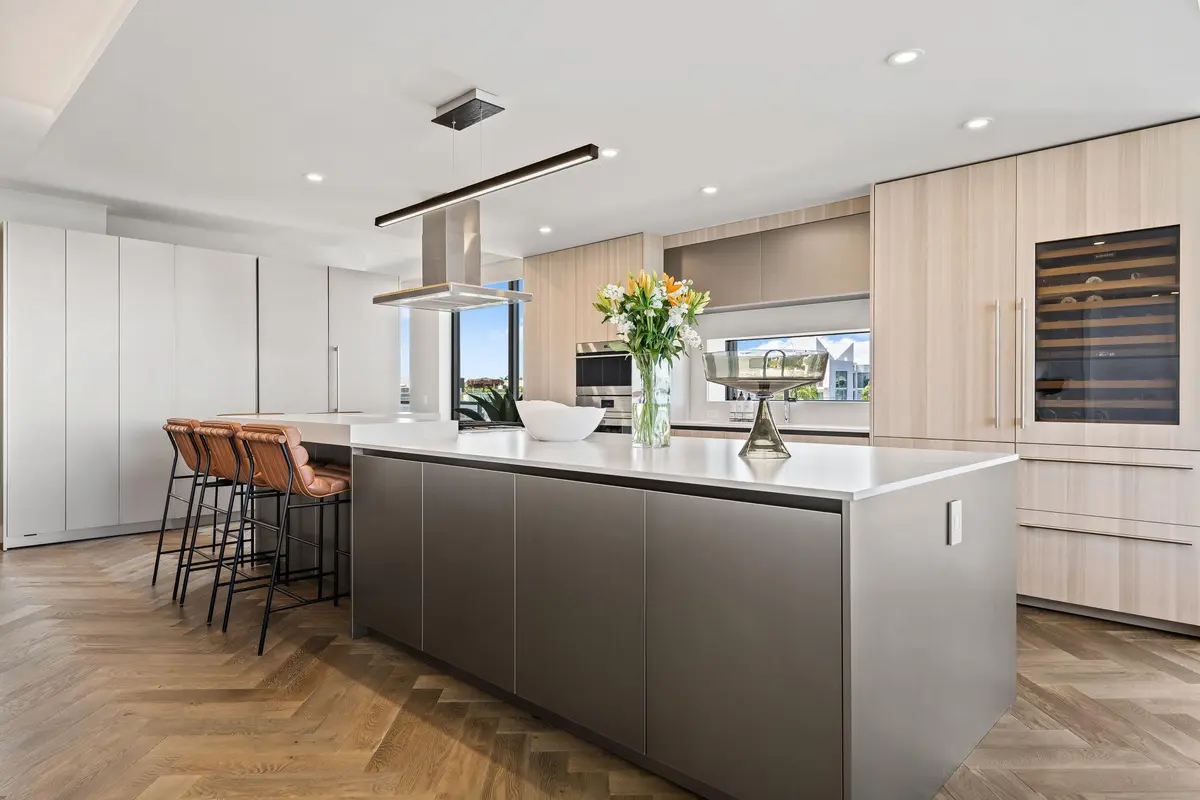 Eggersmann Kitchen Island at 124 HENDRICKS Isle PH401, Fort Lauderdale