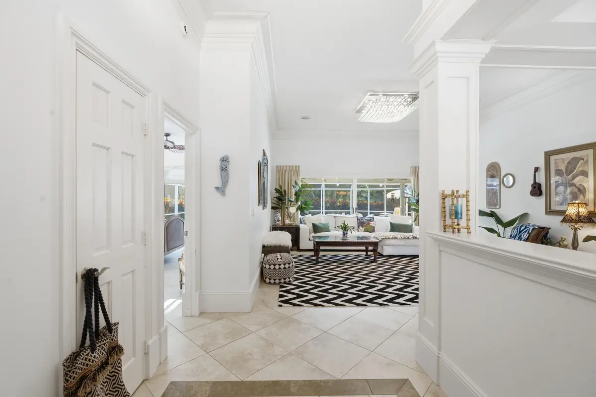 Hallway at 100 HILLCREST Drive, Sewalls Point