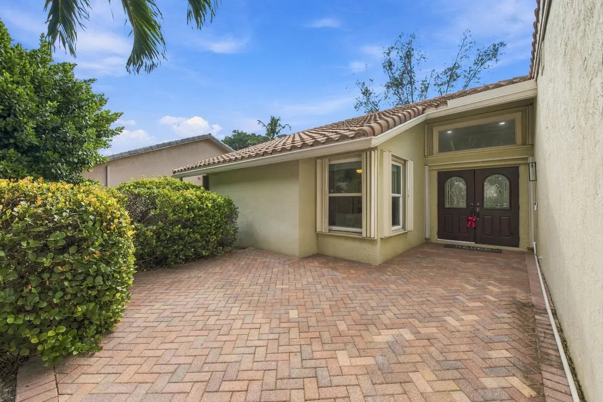 Front Exterior at 8928 Escondido Way, Boca Raton