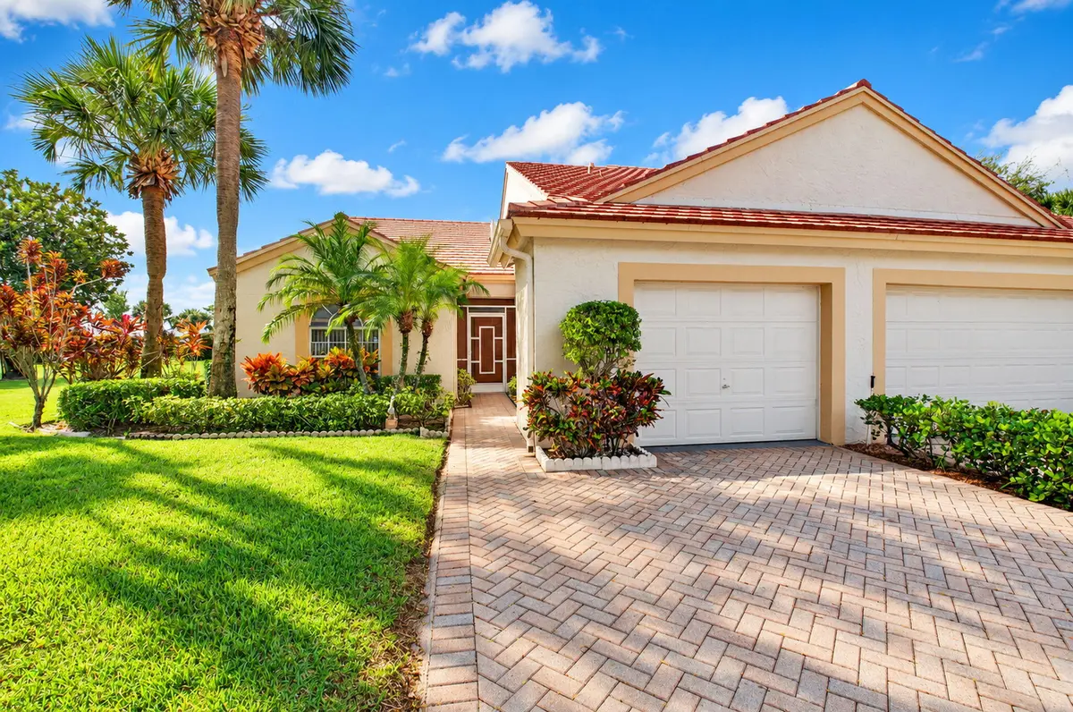 Front of House at 7700 CORAL LAKE Drive, Delray Beach