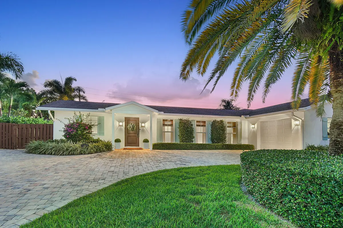 ExteriorFrontTwilight at 215 GOLFVIEW Drive, Tequesta