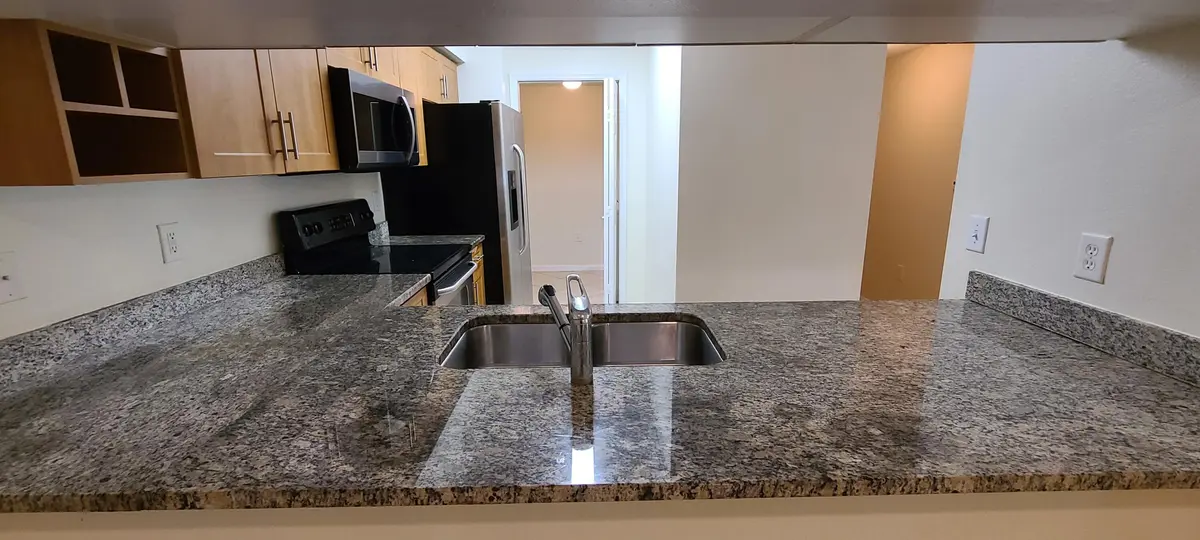Kitchen at 6426 Emerald Dunes Drive 105, West Palm Beach