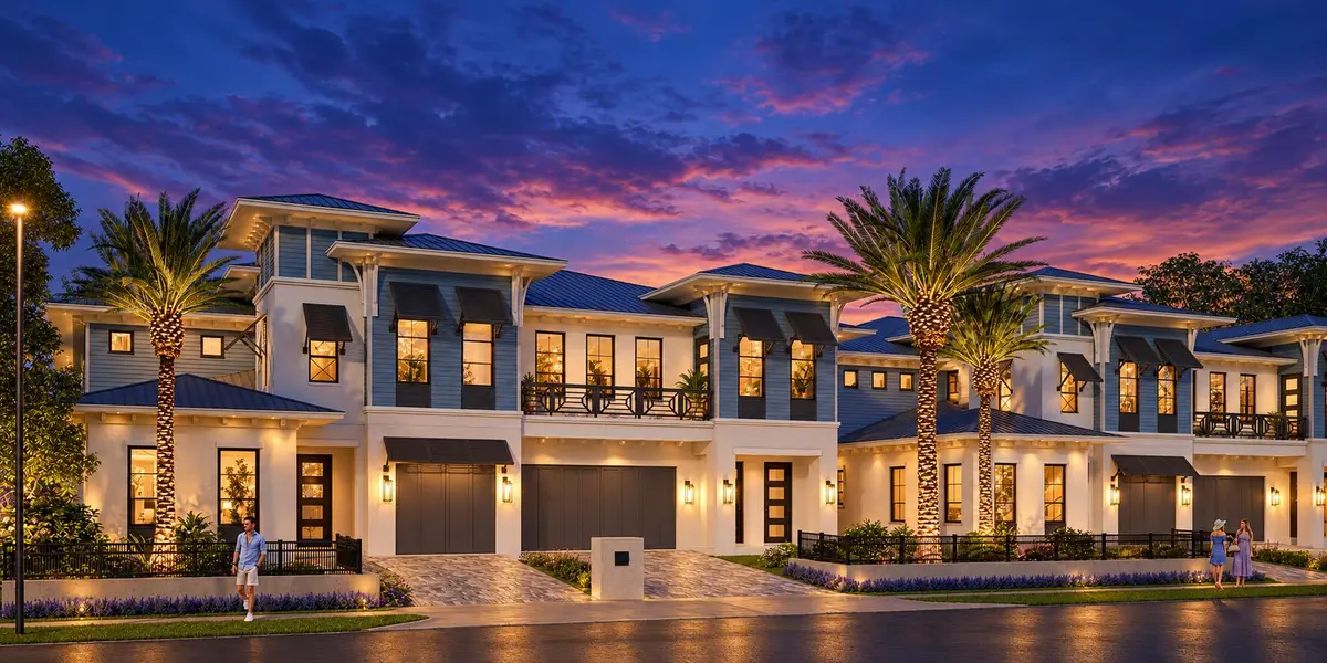 Front 1 Twilight at 8676 SE Mars Street, Hobe Sound