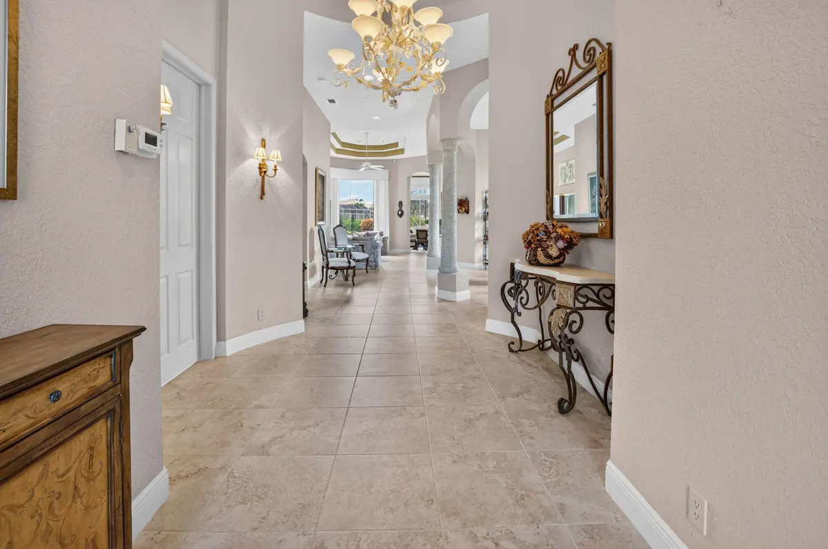 view from foyer at 7038 Fairway Lakes Drive, Boynton Beach