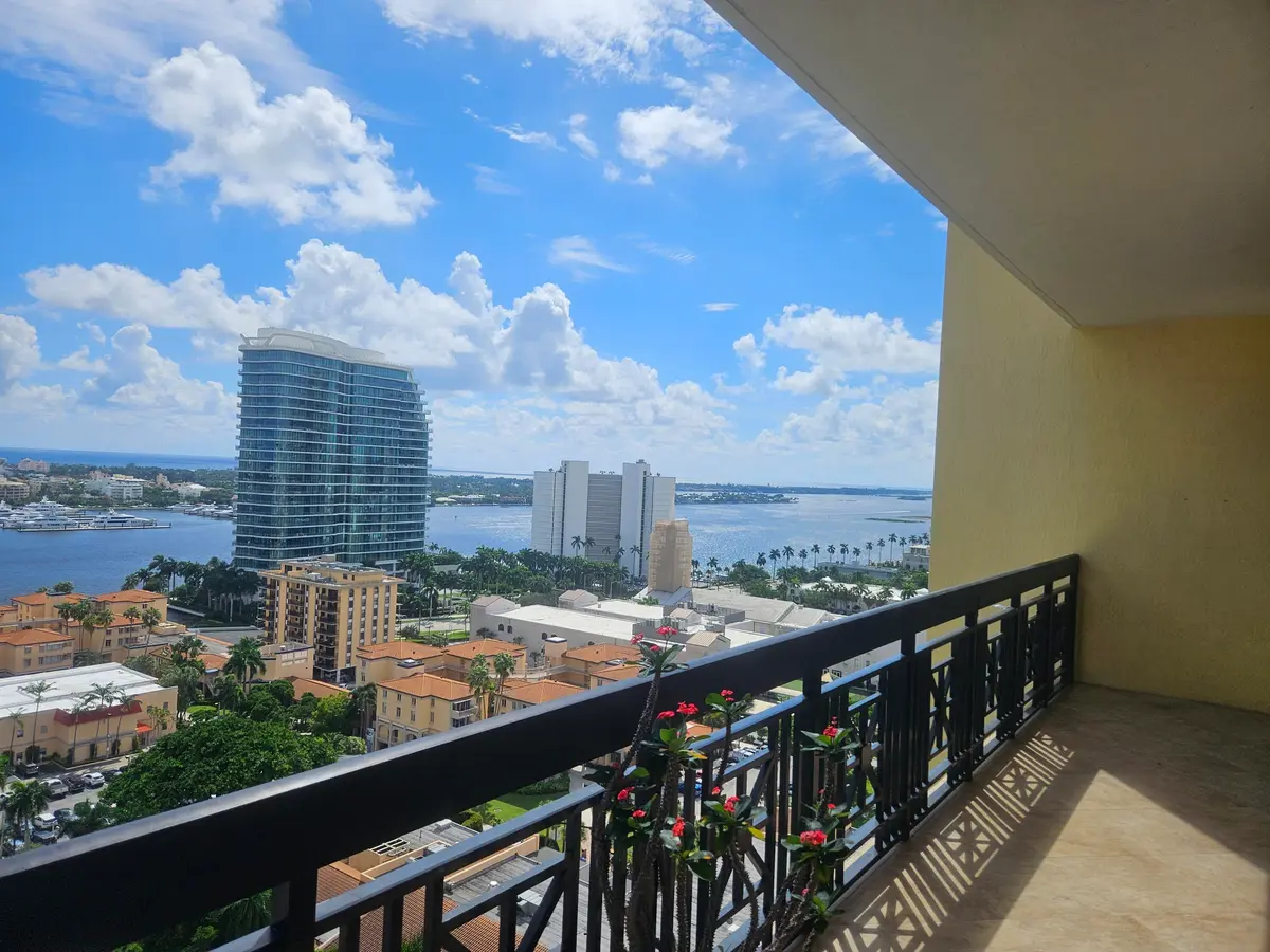 Ocean water views! at 801 S Olive Avenue 1506, West Palm Beach