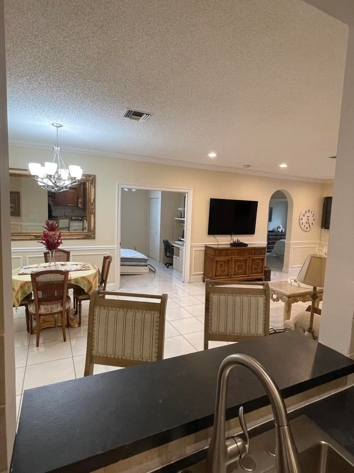 Kitchen Passthrough at 7911 Laina Lane 1, Boynton Beach