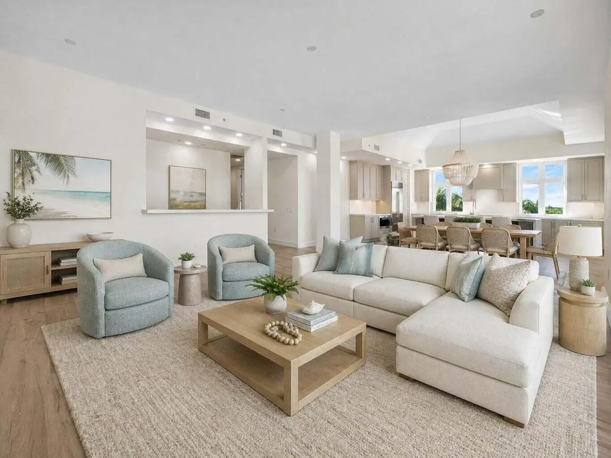 Living-room at 178 Lake Drive 4201, Palm Beach Shores