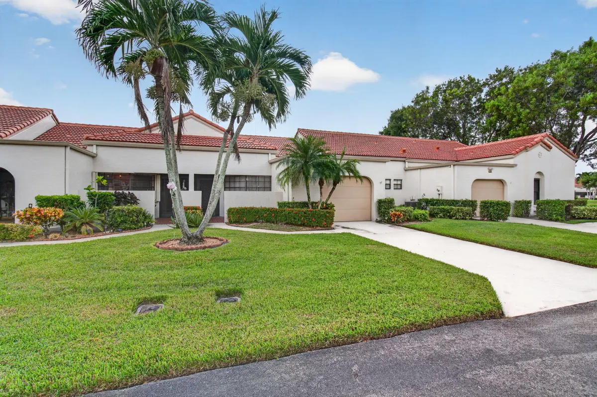 FRONT VIEW at 5887 PARKWALK Circle, Boynton Beach