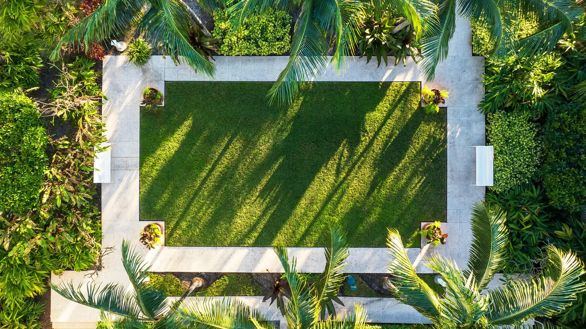 HAVN_Central-Courtyard at 176 Lake Drive 1102, Palm Beach Shores