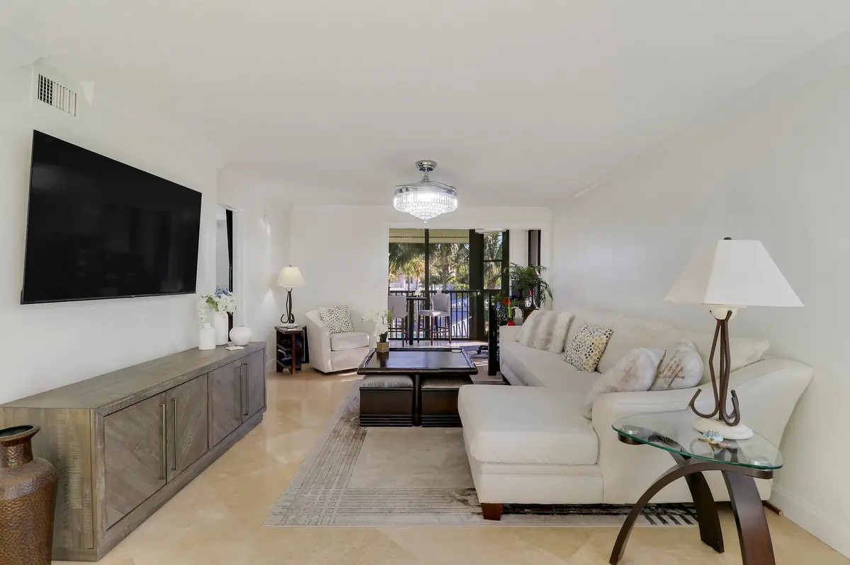 Living Room at 235 Bay Colony Drive, Juno Beach