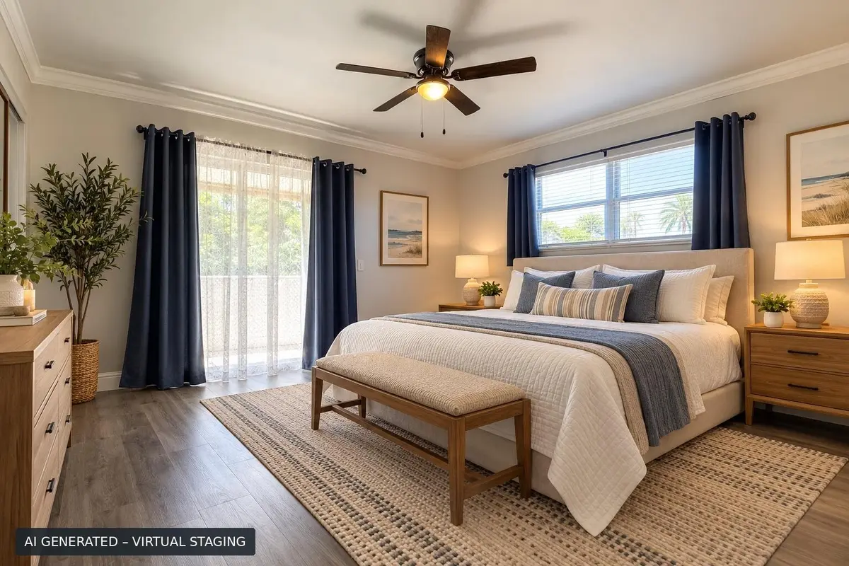 Bedroom_Virtual_Staging at 337 Sheffield, West Palm Beach