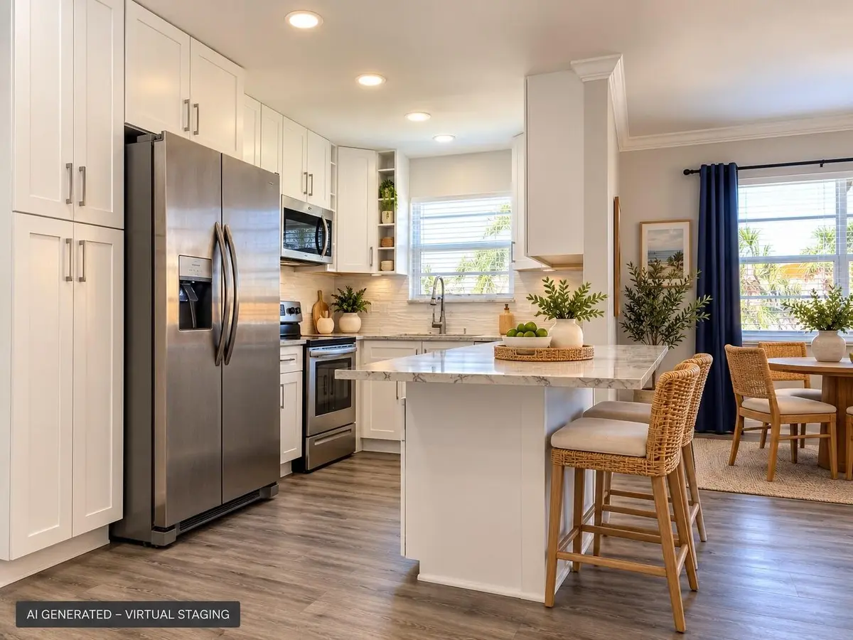 Kitchen_Virtual_Staging at 337 Sheffield, West Palm Beach