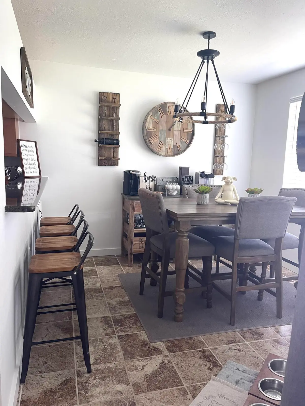 Dining Room at 10102 Glenmoor Drive, West Palm Beach