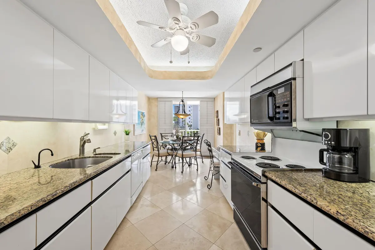 kitchen at 3210 S OCEAN Boulevard 303, Highland Beach