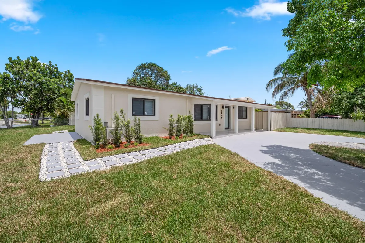 Front of Home at 1944 NE 2nd Avenue, Pompano Beach