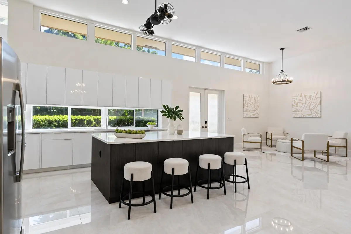 Bright Modern Kitchen and Living Nook at 2701 NE 2ND Avenue, Wilton Manors