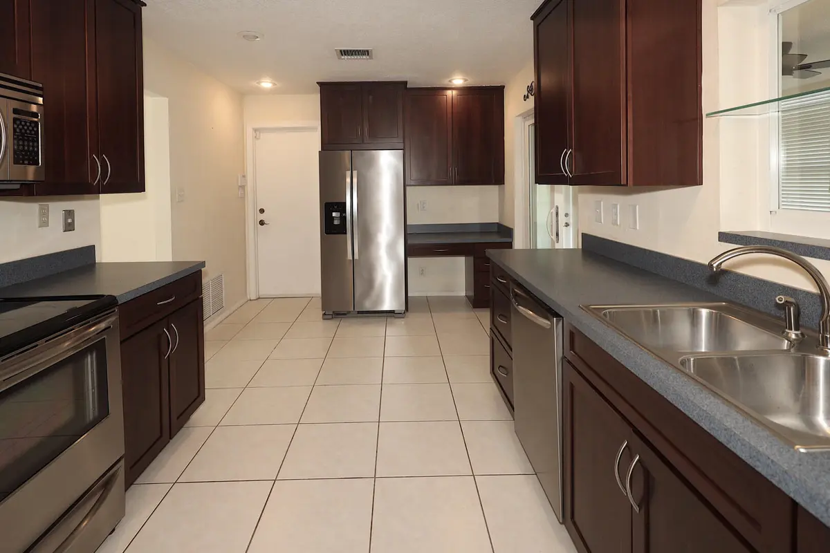 Kitchen with Stainless Steel Appliances at 7305 NW 58TH Court, Tamarac