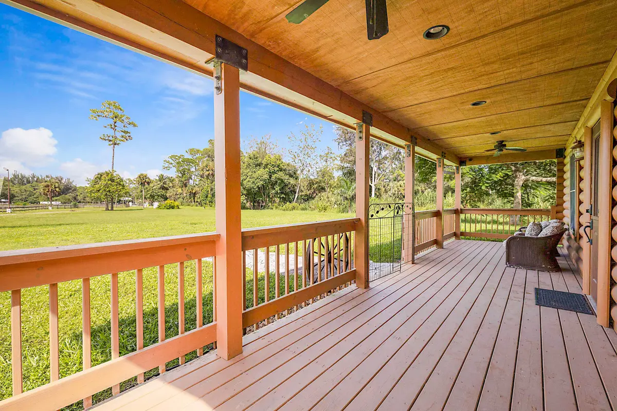 FRONT PORCH at 14594 GRUBER Lane, Loxahatchee Groves