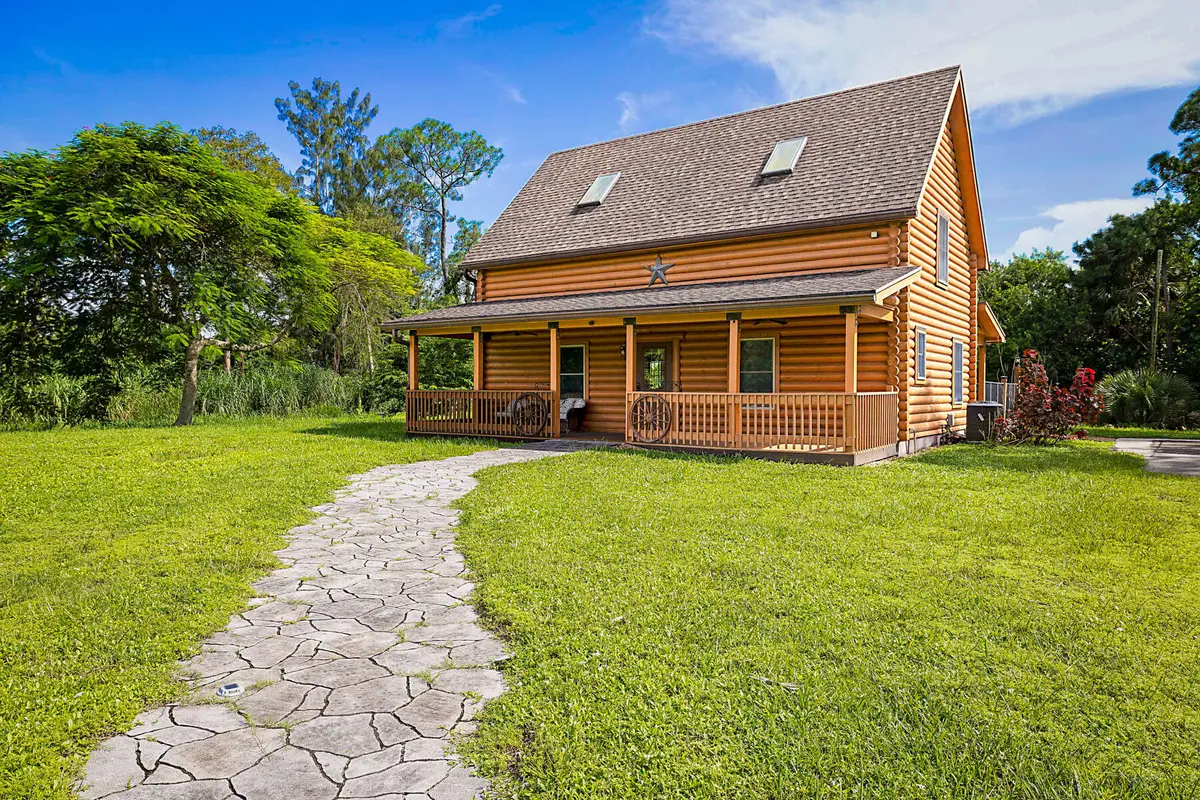 LOG CABIN at 14594 GRUBER Lane, Loxahatchee Groves