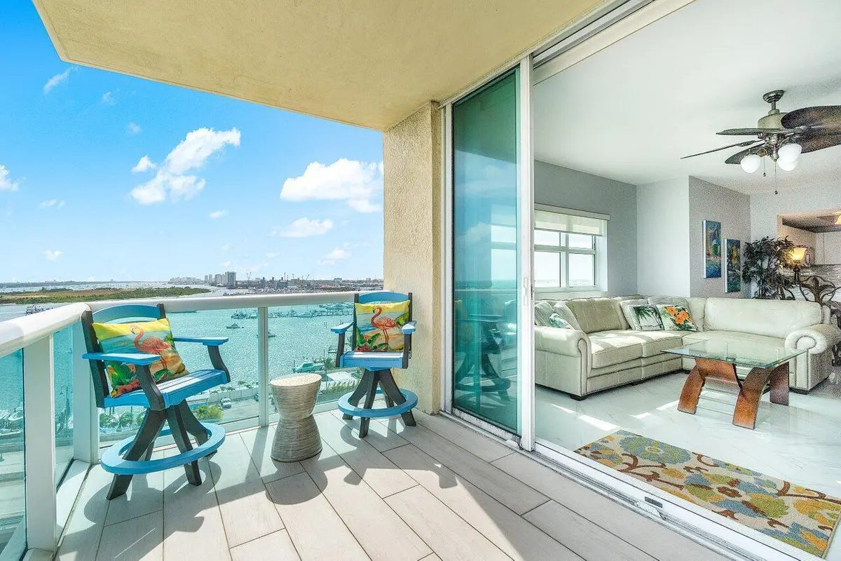 corner unit/balcony at 2640 Lake Shore Drive 1216, Riviera Beach