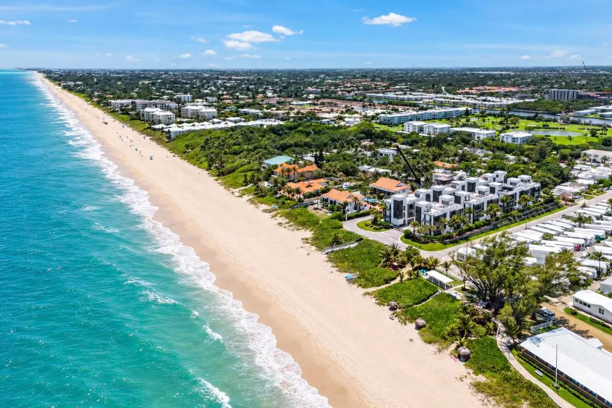 aerial at 11533 OLD OCEAN Boulevard, Briny Breezes
