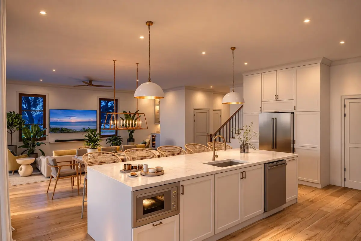 Interior Twilight 1 at 8666 SE Mars Street, Hobe Sound