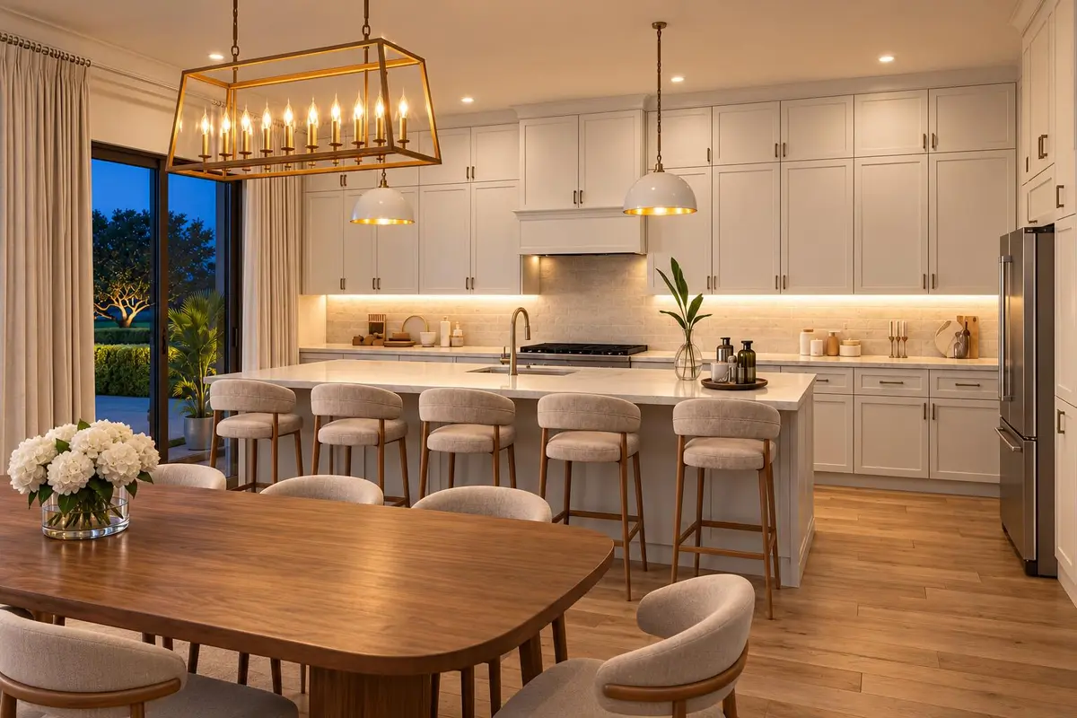 Interior Twilight 3 at 8666 SE Mars Street, Hobe Sound