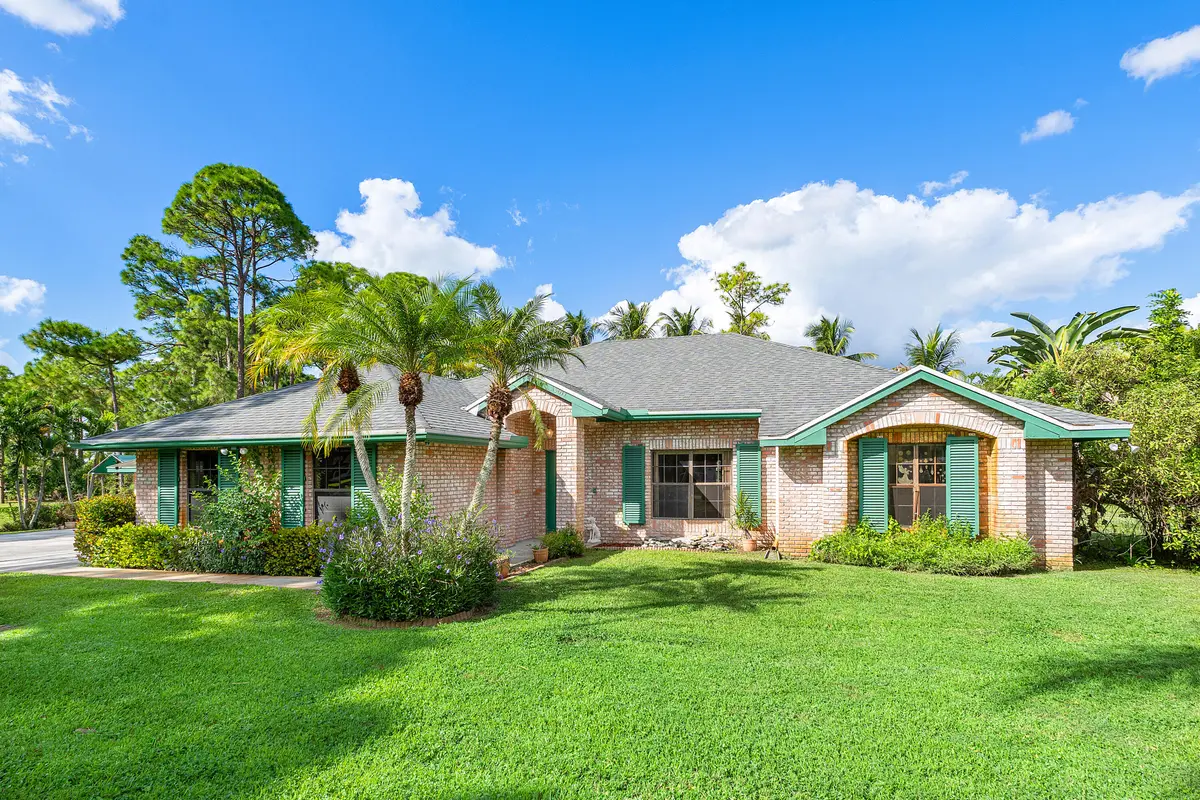 Front of Property at 13677 Citrus Grove Boulevard, West Palm Beach