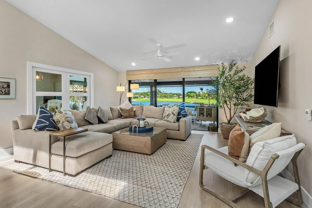 Living Room at 17 EASTGATE Drive B, Boynton Beach