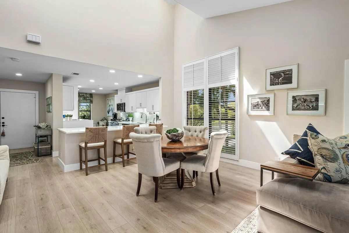 Dining Area at 17 EASTGATE Drive B, Boynton Beach