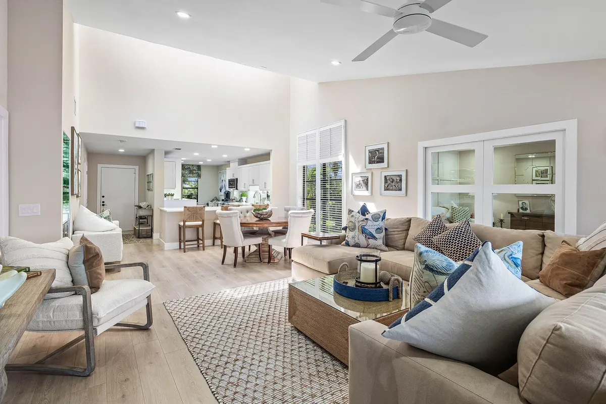 Living Room at 17 EASTGATE Drive B, Boynton Beach