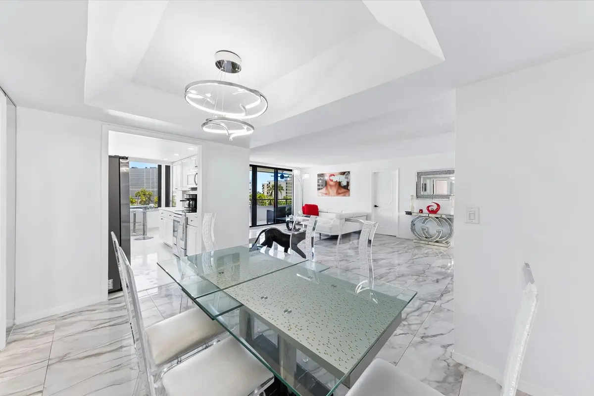 Dining Area at 3589 S Ocean Boulevard 403, South Palm Beach