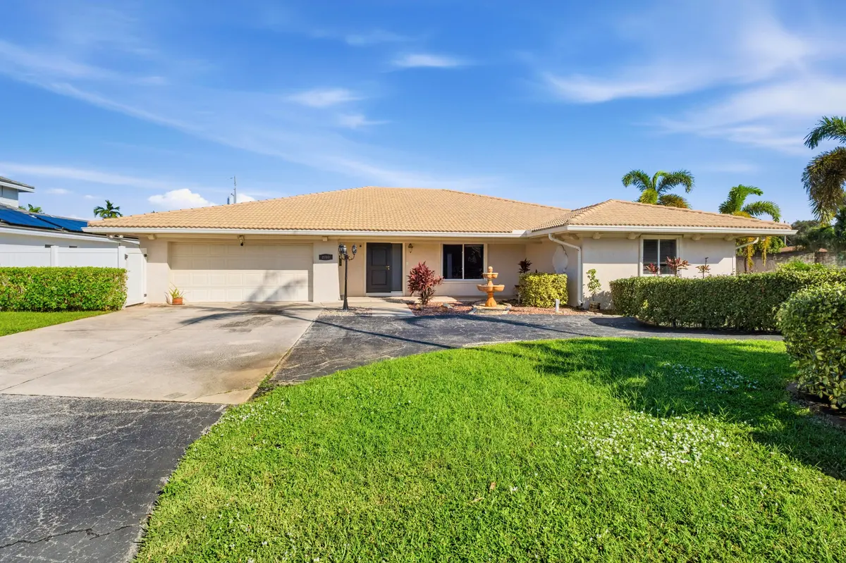 Exterior Front at 2700 NE 4TH Way, Boca Raton