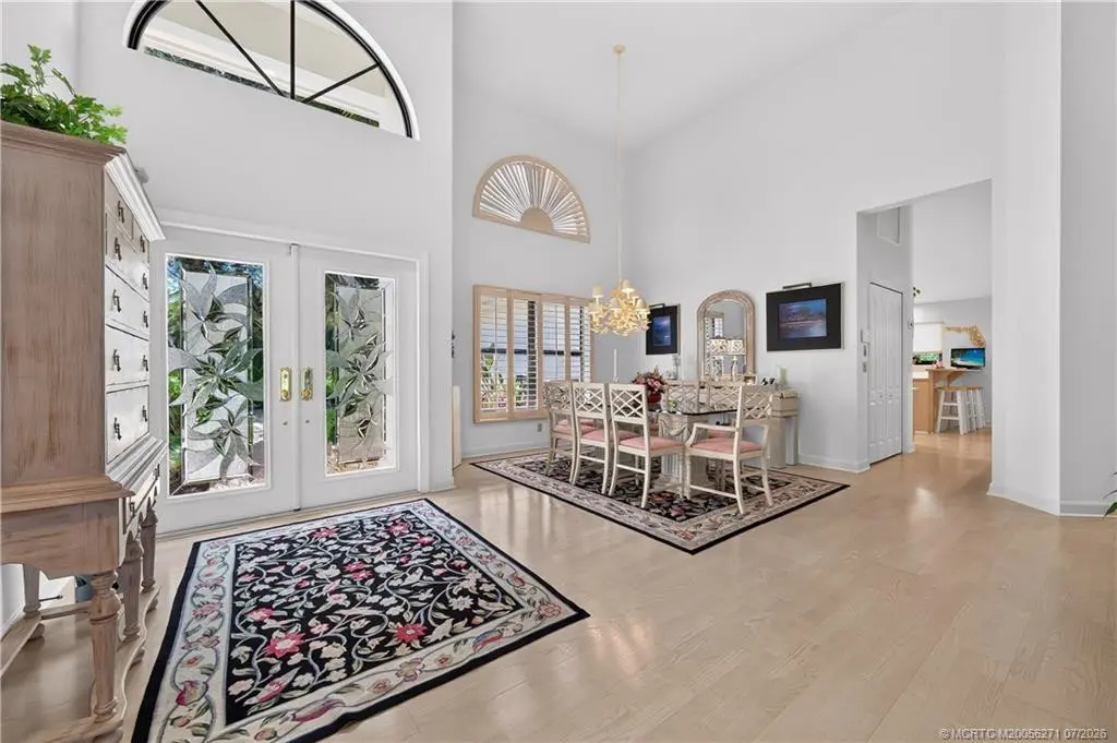Front Entry at 12901 NW Harbour Ridge Boulevard, Palm City