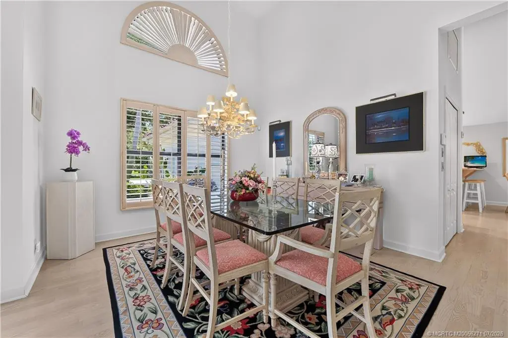 Formal Dining Room at 12901 NW Harbour Ridge Boulevard, Palm City