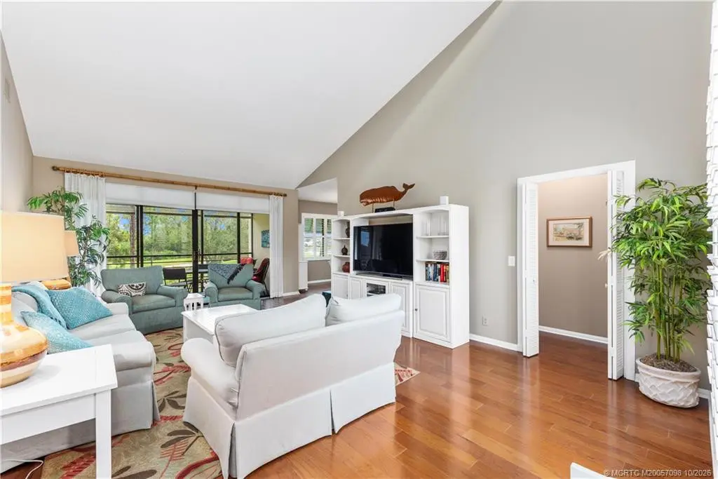 Living Room at 13424 Harbour Ridge Boulevard 4A, Palm City